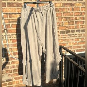 Free people tan pants size medium